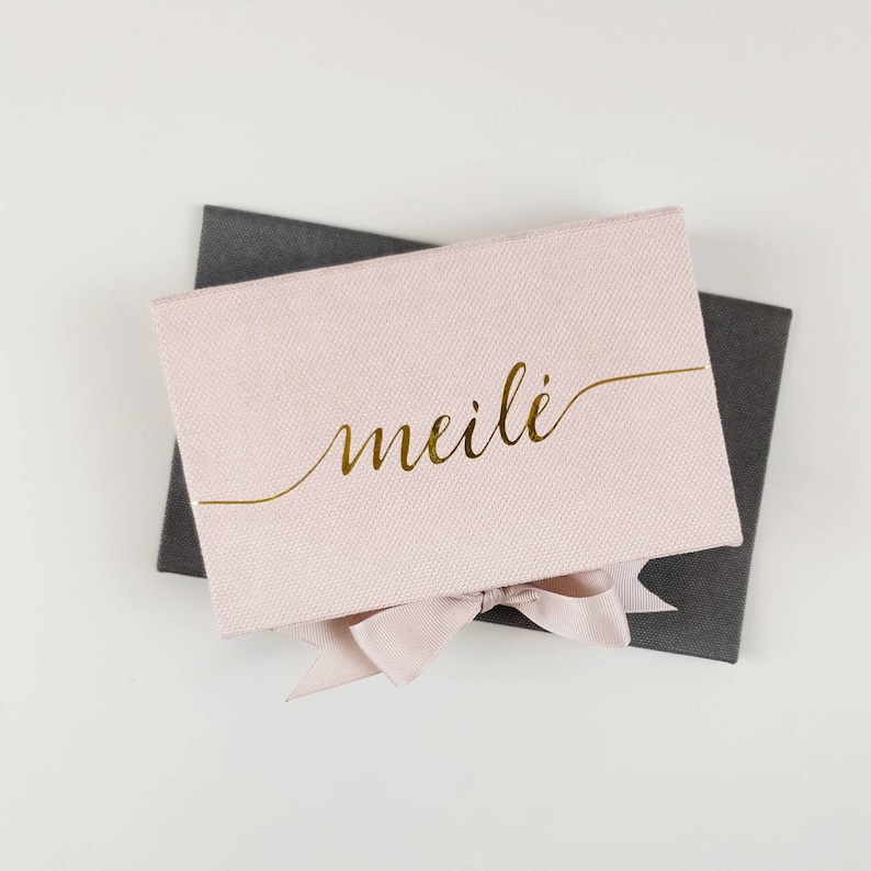 Personalized Keepsake Clamshell Box, Presentation gift box, Wedding, Birthday Congratulations Money Cash Gift Box