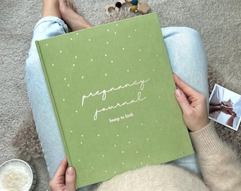 Personalized Pregnancy Journal: Expectant Mother Keepsake Book, Gift For Parents To Be