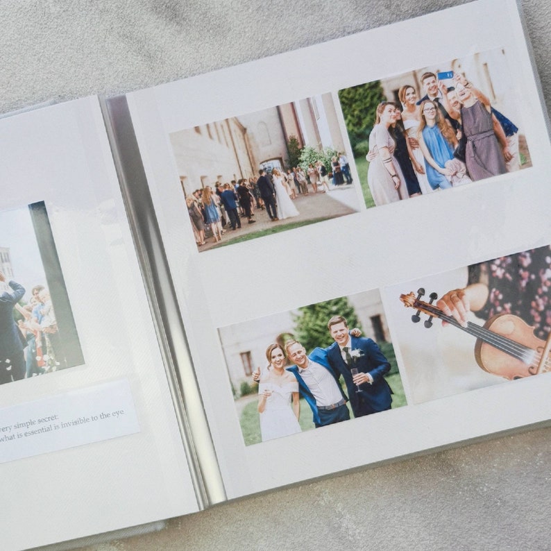 Self-adhesive Photo Album, Memory Book, Scrapbook Album, Wedding Photo Album, Family Photo Album, Travel album image 6