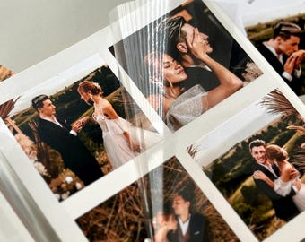 Personalized Self-Adhesive Wedding Photo Album | Handmade Family Scrapbook