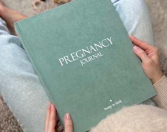 Customizable Pregnancy Journal: Keepsake Memory Book, Gender Neutral
