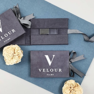Mini USB box with your logo - Logo USB packaging - USB case - usb flash drive wedding photography packaging