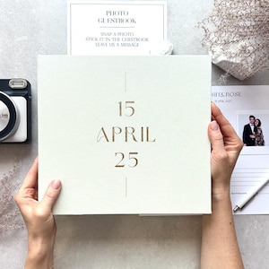 Personalized Photo Wedding  Album as Guest Book For Wedding, Photo Booth Wedding Book, Best Gift for Wedding, Instax Guest book