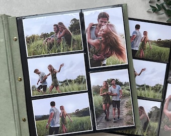 Vertical Photo Album With Sleeves for 40-400 4x6 Portrait Photos