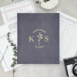 Personalisierter Hochzeitsplaner I Ringbuch Personalisiertes Hochzeitsplanerbuch I Der ultimative Hochzeitsplaner I Hochzeits-Checkliste