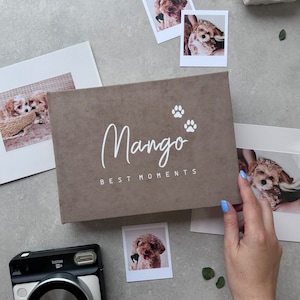 Album fotografico per animali domestici, album fotografico per cani, album fotografico autoadesivo per cani, album fotografico per amanti degli animali, album fotografico per cuccioli