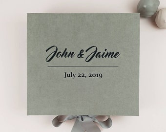 Personalized Wedding Keepsake Box | Custom Memory Box