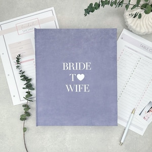 Personalized Wedding Planner I Ring Binder Custom Wedding Planning Book I The Ultimate Wedding Planner I Wedding Checklist