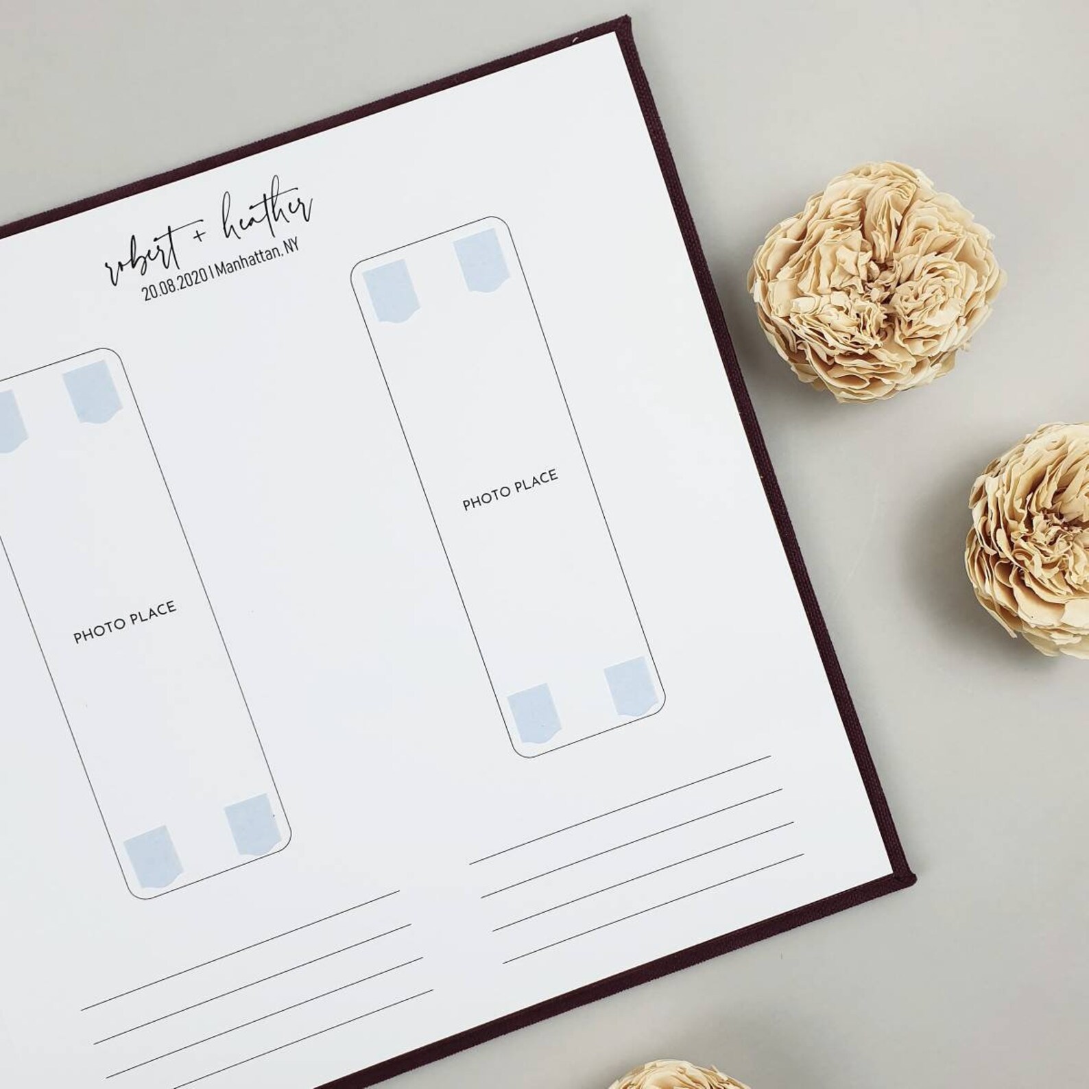 Instax Guest Book Wedding Guest Book Instax Mini Album Etsy