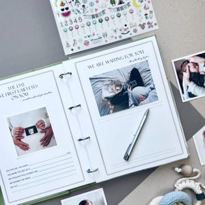 Personalisiertes Schwangerschaftstagebuch - Schwangerschaftsgeschenk für werdende Mamas, Das Gender Neutral Schwangerschaftstagebuch, Schwangerschaftstagebuch, Schwangerschaftstagebuch