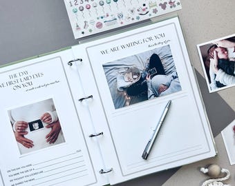 Personalized Pregnancy Journal: Keepsake Memory Book, Mom-to-Be Gift
