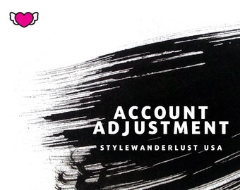 Account Adjustment - Debora V.