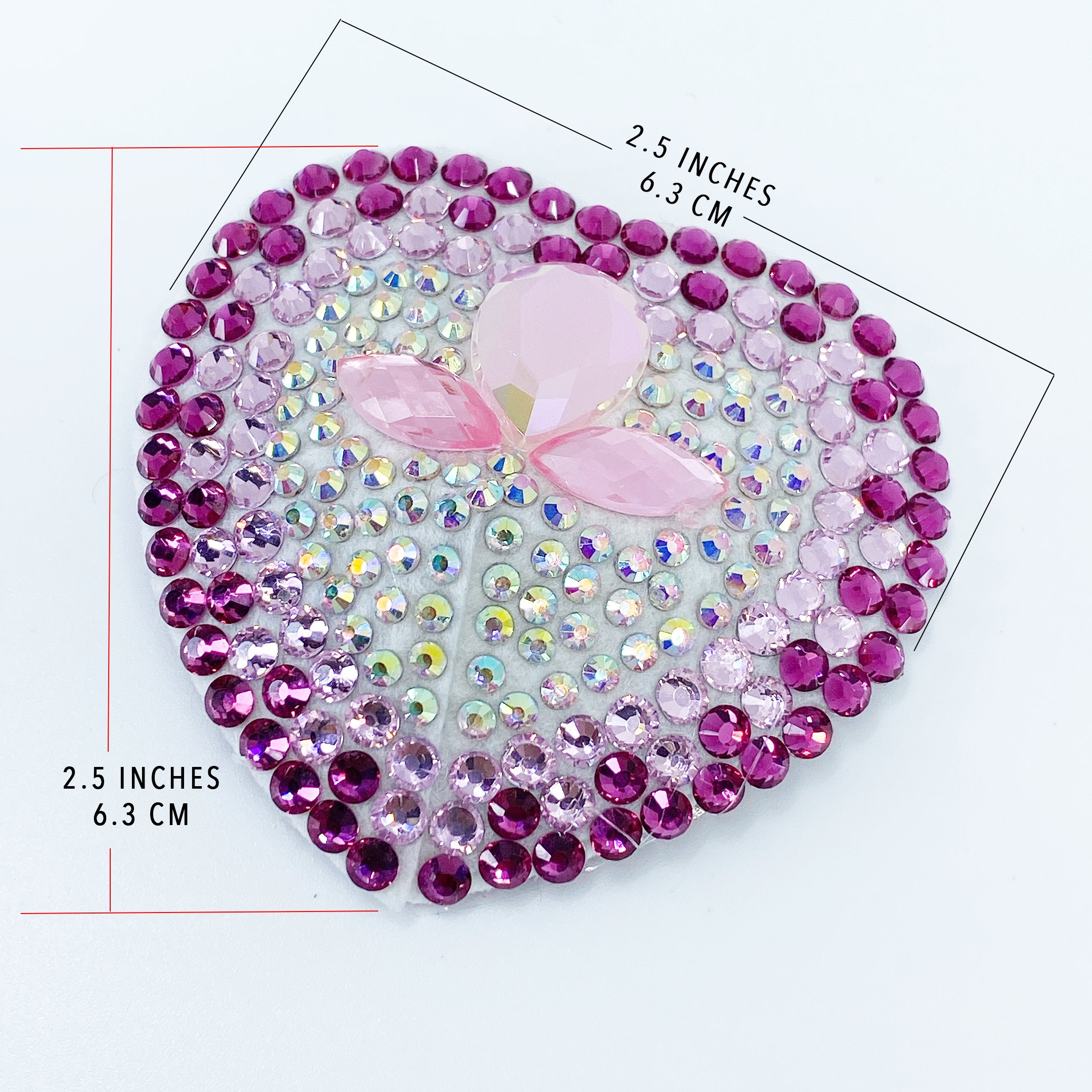 Pink Sequin Heart Nipple Pasties – Extasy