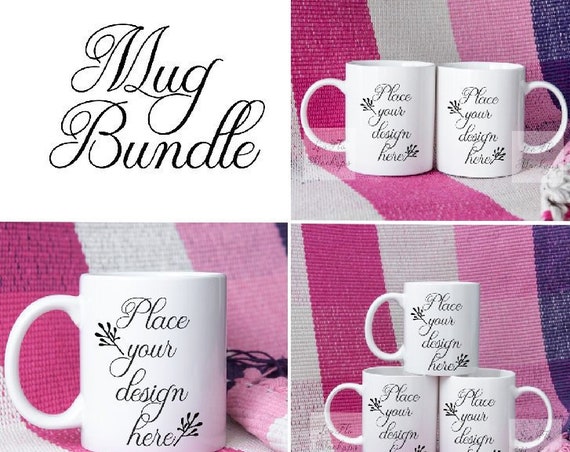Bundle Mug Mock Ups Bundle Mug Mockups Double Mug