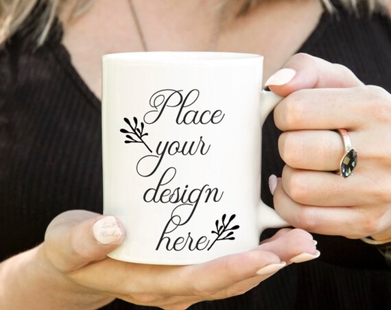 Download Free Girl Holding Mug Coffee Cup Mockup Mug With Hands Psd Best Download 3d Wall Logo Mockup Template Free Mockup Yellowimages Mockups