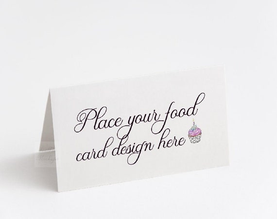 Food Card Mockup Buffet Card Mock Up Place Catering Food Card Mockup Buffet Card Mock Up Place Catering