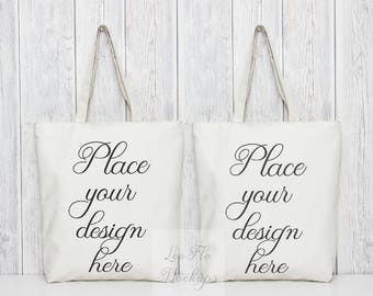 Download Mock up tote bag, Tote Bag Mockup,2 Bag Template, two ...