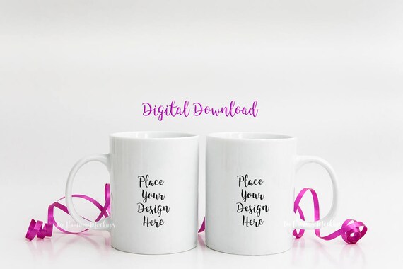 Coffee Mug Mockup 2 Mug Mock Up White Mug