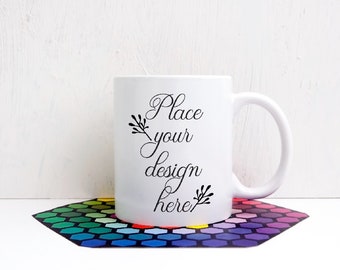 white mug mock up white coffee mockup rustic cup template etsy