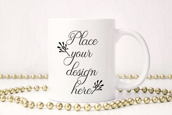 Coffee Sublimation Mug Mockup Mug Mockups White Mug Mock Up Etsy