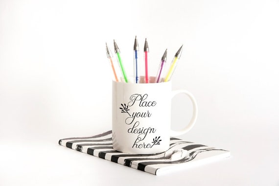 Mug Mockup Coffee Mug Mock Ups Back To School Mockup Mug Etsy