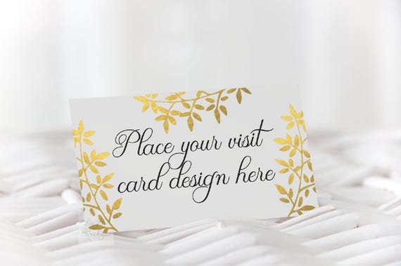 Business Card Mockup Blank Visit Card Mock Up Escort Mockup Etsy