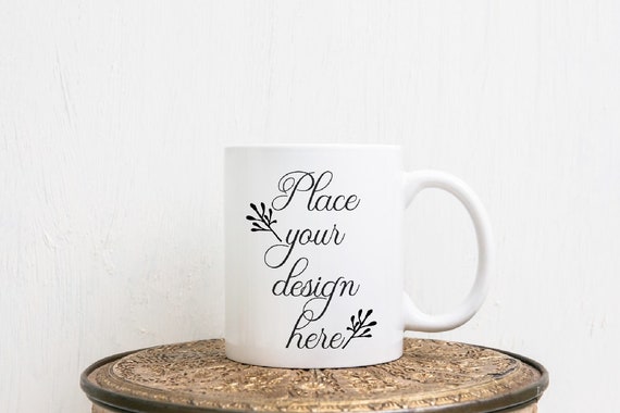 Mockup Mug Coffee Mug Mock Ups Blank Mug Mock Ups Coffee Etsy