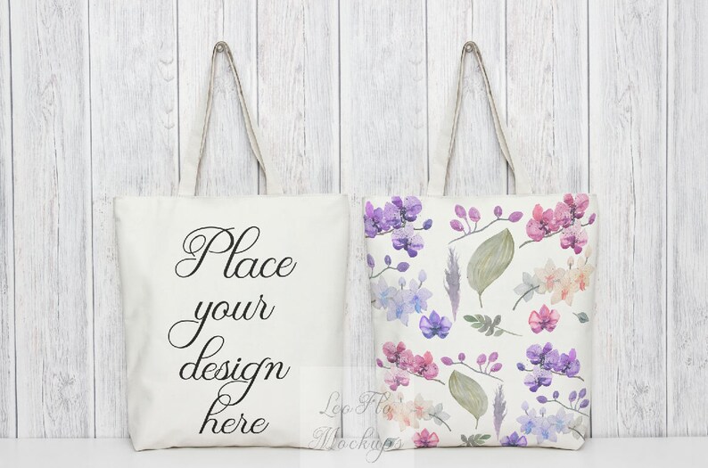 Download PSD Mockup tote bag Tote Bag Mock up Bag Template two ...