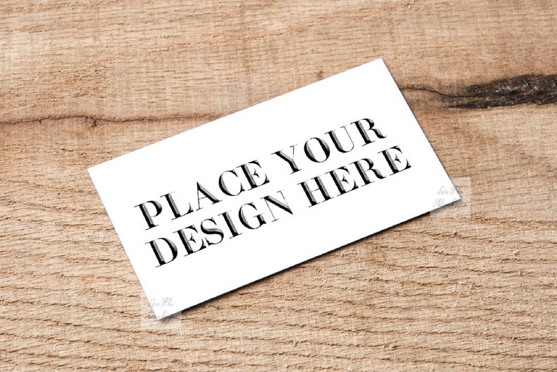 Business Card Mockup Visit Card Mock Up Stationery Psd Etsy