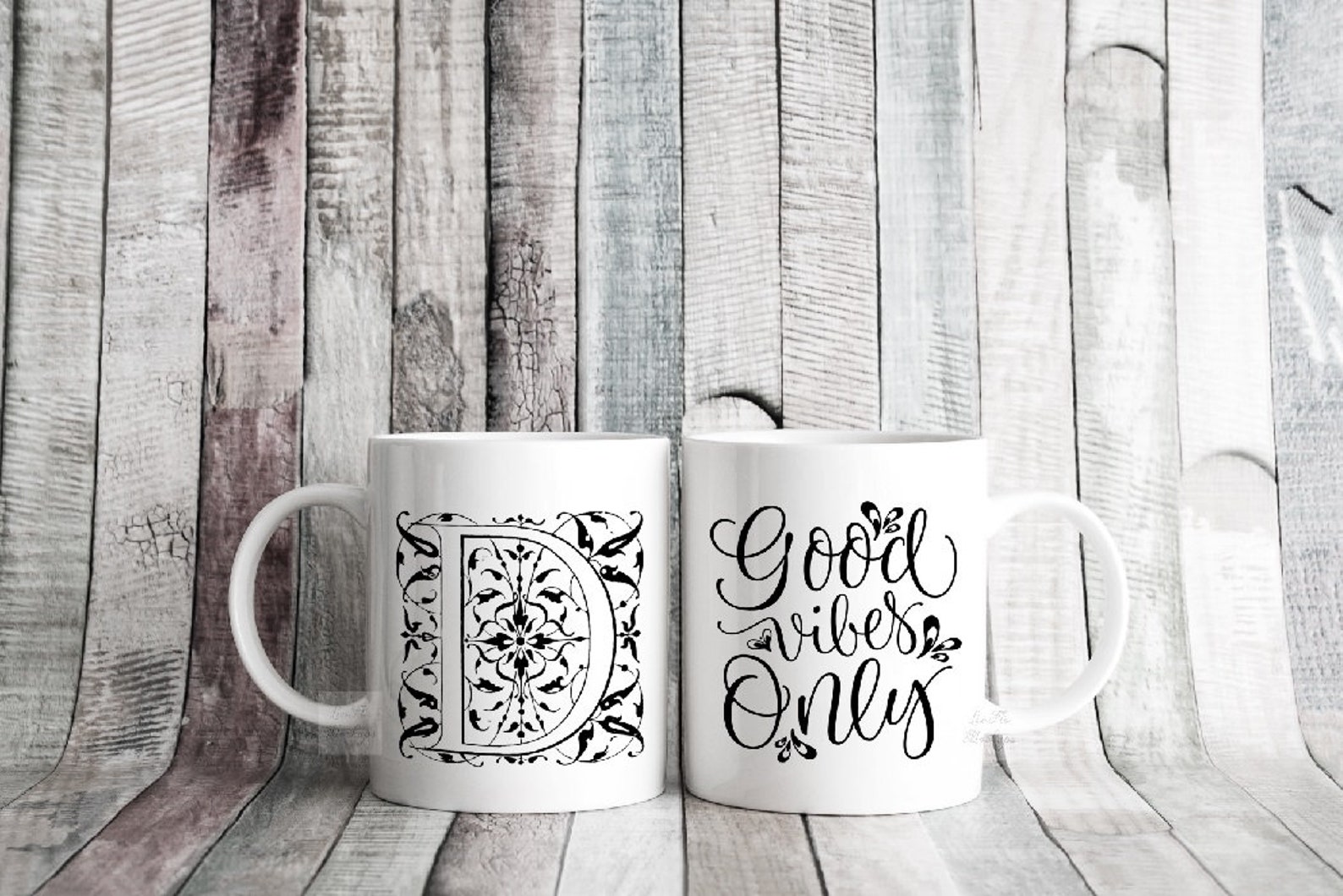 2 Coffee Mug Mockup Two mugs mock up 11oz double cup Etsy
