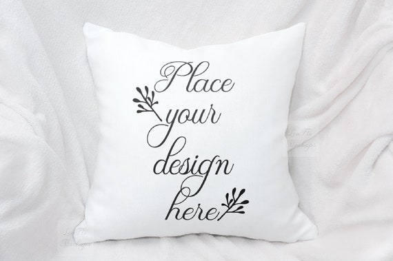 Pillow Mockup White pillow mock up Pillow Mock Up | GraphicRiver
