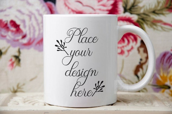 Mug Mockup Coffee Mug Mockup Psd Mug Mock Ups Cup Mockup Etsy