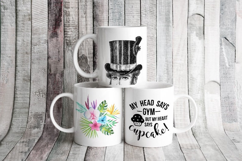 Download 3 Mug Mock up Printful mug mockup three mug mock up3 blank | Etsy