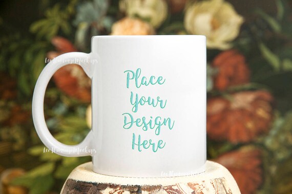 Mug Mock Up Coffee Mug Mockup White Cup Mock Up Coffee Mug Etsy