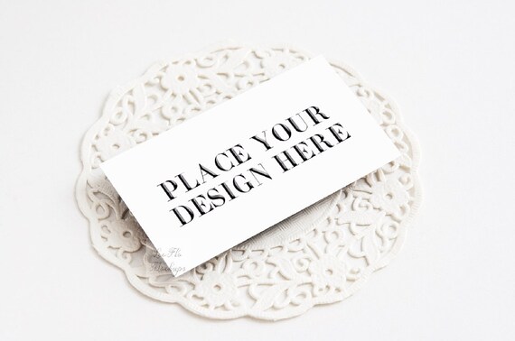 Psd Business Card Mockup Visit Card Mock Up Stationery Psd Etsy