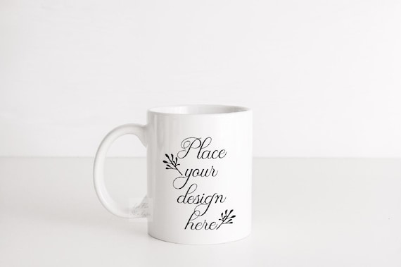 Mockup Coffee Mug Coffee Mug Mock Up White Mug Mock Ups Etsy