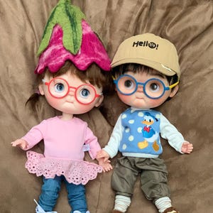 ♥️専用　最終価格♥️qbabyカスタムdauyanbao風dollフルセット！ ❤️短期出品❤️qbaby カスタムdauyanbao風dollうさ耳ちゃん