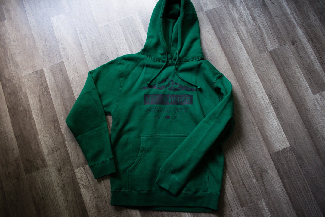 Mt. Rainier Hoodie Mount Rainier National Park PNW Seattle - Etsy