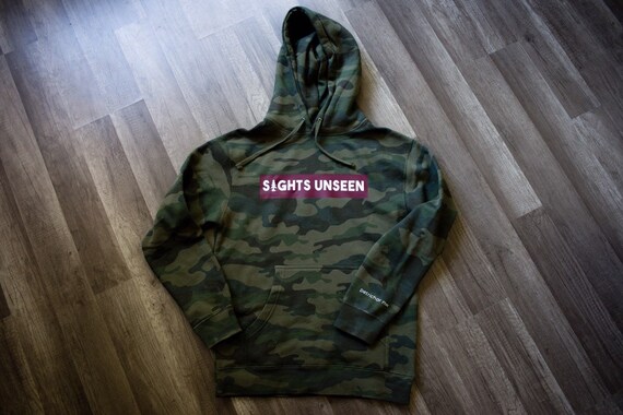 military camo hoodie