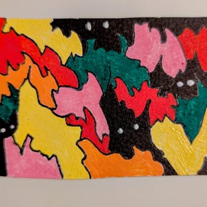 ACEO Original The Hills Have Eyes - Carta collezionabile artistica - Formato misto - 2,5" x 3,5" (circa)!