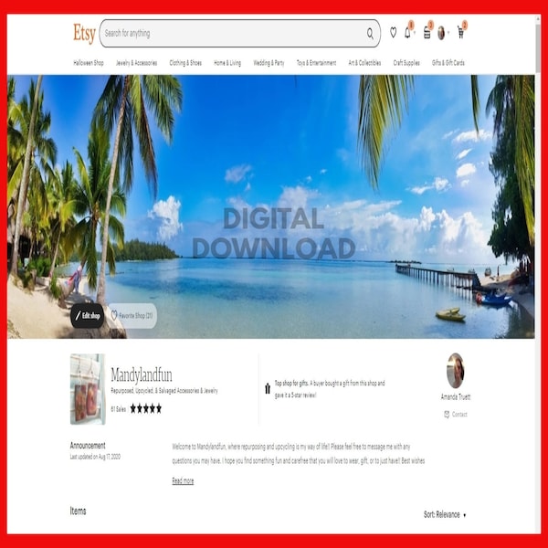 Etsy Shop Manager Etsy