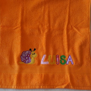 Toalla, toalla de invitados, 50 x 100 cm, bordada