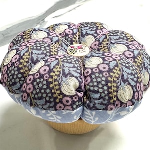 Handmade Floral Double Sided Pin Cushion – Perfect for Sewing, Quilting & Crafting