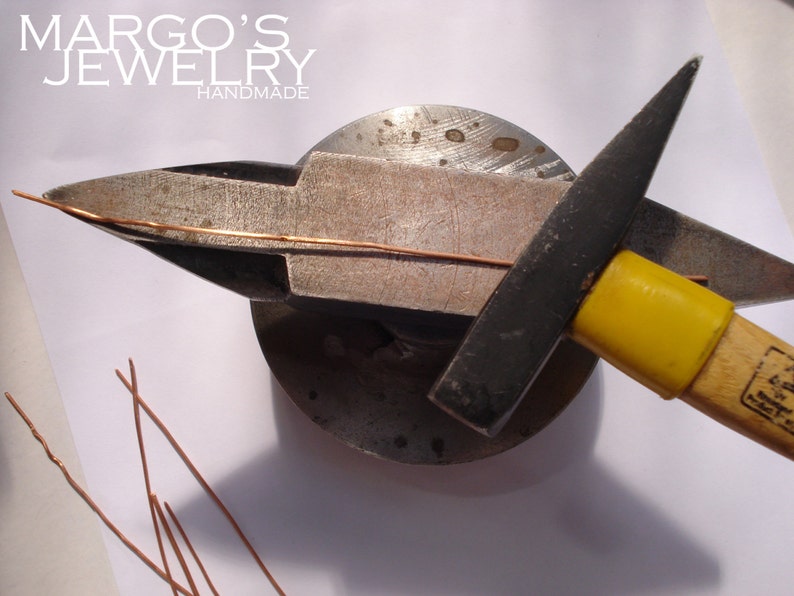 Wire Wrapped Tutorial Tutorial Wire Weaving Pdf Tutorial Etsy