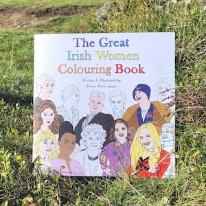 Irish Women biographies / colouring book, celebrating influential sheroes from Ireland