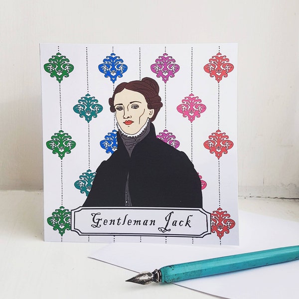 Gentleman Jack card LGBT gift