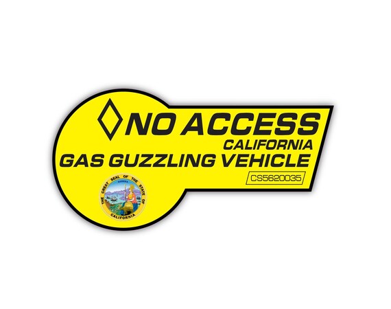 No Access Clean Air Vehicle Sticker Decal Self Adhesive, 53% OFF