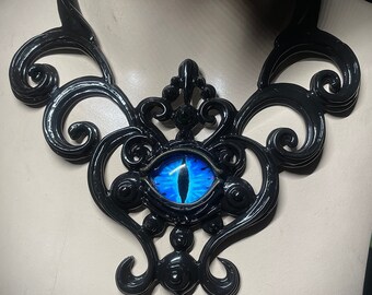 Collar de látex Ches (negro)