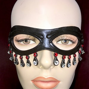 Restov Latex Mask with Crystals