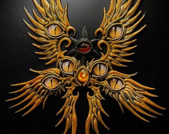 Seraphim Latex Necklace (Gold)